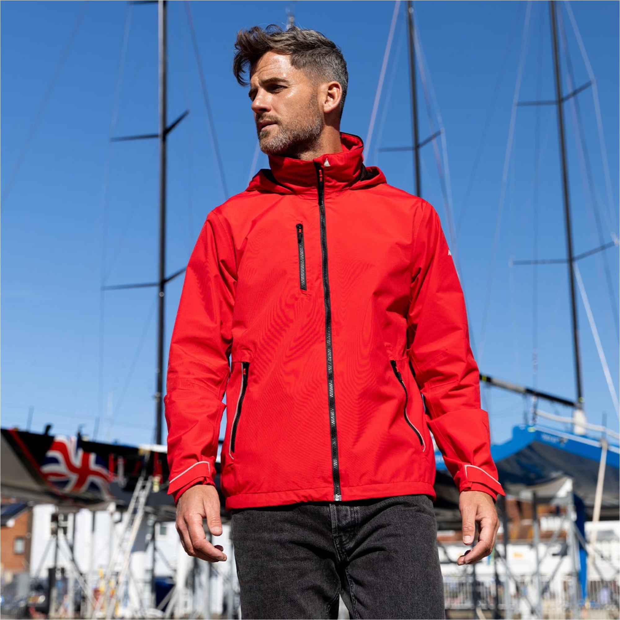 2026 Musto Mens Sardinia Jacket 82617 - True Red